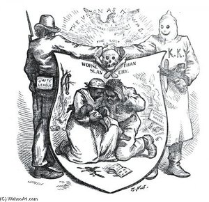 The White League And The Ku Klux Klan — Thomas Nast