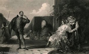 Malvolio, Twelfth Night — Daniel Maclise