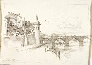 Untitled (old Bridge Over Mosel) — Džordž Elbert Ber