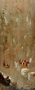 Fishermen In A Gorge — Robert Robinson