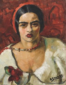 Untitled (self Portrait) — Amrita Sher-gil