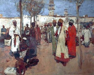 The Slave Market — Frank Brangwyn
