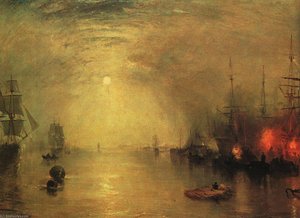Keelman Heaving In Coals By Night — Joseph Mallord William Turner