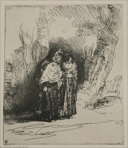 The Spanish Gypsy — Rembrandt Van Rijn, Dutch Golden Age
