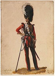 COSTUME MILITAIRE ANGLAIS