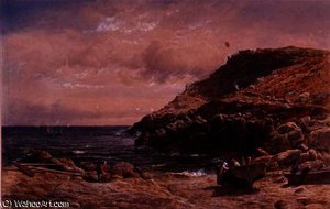 Landscape on the Cornish Coast