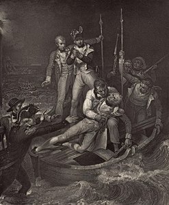 Nelson Wounded At Tenerife In — Richard Westall