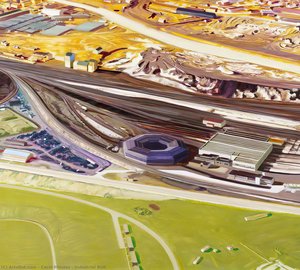Industrial Belt — Carol Rhodes, Contemporary Realism
