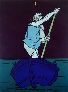 Blue Danube — Valerio Adami