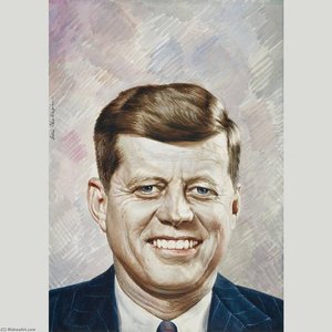 John F. Kennedy — Boris Chaliapin