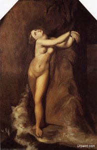 Roger Rescuing Angelique (after Ingres) — James Abbott Mcneill Whistler