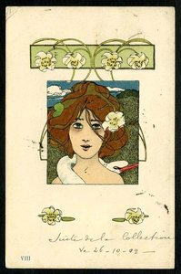 Leda And The Swan (9) — Raphael Kirchner