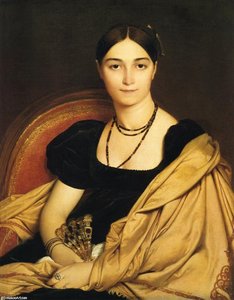 Antonia Duvaucey De Nittis — Jean-auguste-dominique Ingres