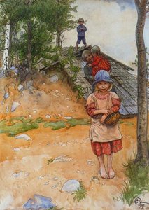 Near The Warehouse — Carl Larsson