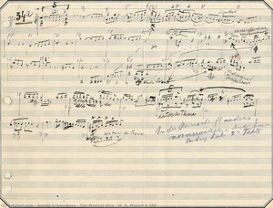 The Musical Idea - W. A. Mozart K 465 — Arnold Schoenberg, Modernism