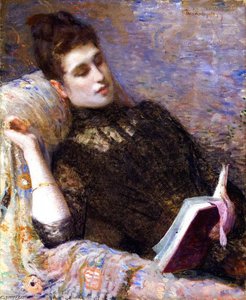 Lady Reading — Theo Van Rysselberghe