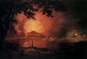 Vesuvius In Eruption 1 — Joseph Wright Of Derby
