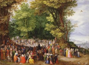 The Sermon On The Mount — Jan Brueghel The Elder