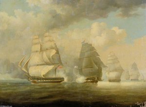 Escape Of Hms ‘belvidera’ — William John Huggins