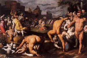 Massacre Of The Innocents — Cornelis Cornelisz Van Haarlem, Baroque