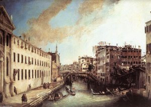 Rio Dei Mendicanti — Canaletto