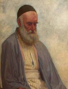 Portrait Of Rabbi — Frederick Goodall