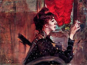 the red curtain