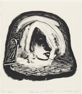 Variation On A Head Ii — Nathan Oliveira