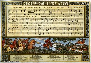 The Hunter In His Career — Walter Crane