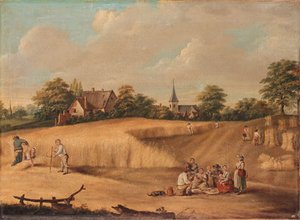 Harvesting Scene — John Nost Sartorius