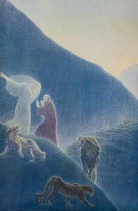 Inferno Canto I — Amos Nattini