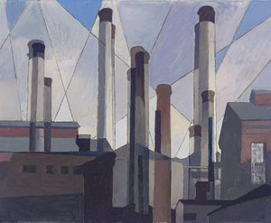 Stacks In Celebration — Charles Rettew Sheeler Junior