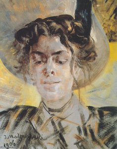 Portrait Of Maria Balowa — Jacek Malczewski