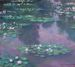 Seerosen — Claude Monet, Impressionistische Malerei