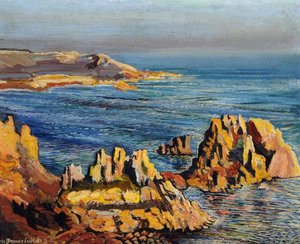 The Organ Rock, Fliquet Bay, Jersey — Francis Ferdinand Maurice Cook