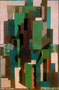 Hombre Acodado Sobre Una Mesa — Pablo Picasso, Cubist Expression