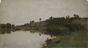 River Landscape — Alfred William Parsons