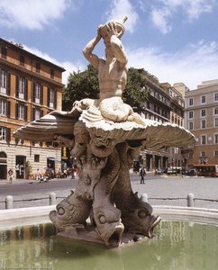 Fontana Del Tritone — Gian Lorenzo Bernini, Baroque