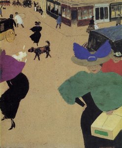 Street Corner — Félix Vallotton