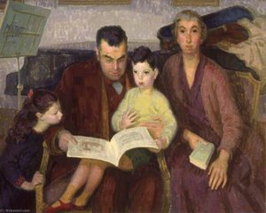 The Behrend Family — Henry Lamb