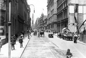 View of Pitt Street in Sydney