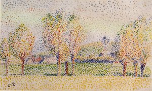 Eragny Landscape — Camille Pissarro