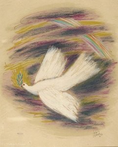 Dove Of Peace — Reuven Rubin