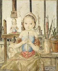 Petite Fille D'artiste — Léonard Tsuguharu Foujita