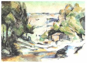 Landscape In The Provence — Paul Cézanne