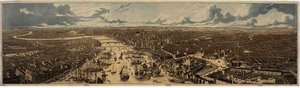 Aeronautical View Of London — Robert Havell