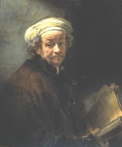 Self Portrait As The Apostle St Paul — Rembrandt Van Rijn, Baroque