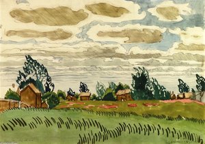 June Clouds — Charles Burchfield, American Modernism