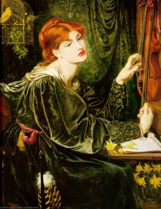 Veronica Veronese — Dante Gabriel Rossetti, Romanticismo Prerrafaelita