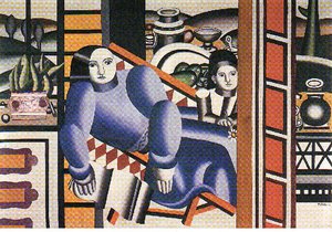 The Woman And Child — Fernand Léger